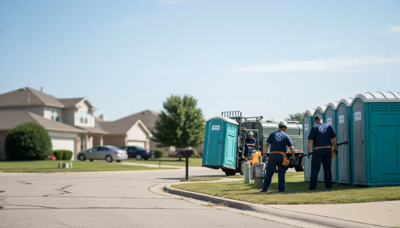 Porta Potty Rental in La Harpe, IL near me